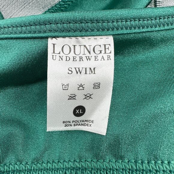 NEW Lounge Miami‎ Triangle Bikini Set XL Top L Bottom in Green - Picture 5 of 6